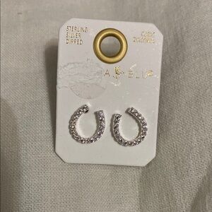 Sterling Silver Cubic Zirconia Earrings